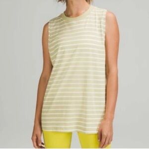 Lululemon All Yours Striped Tank size 2